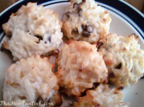 Chocolate Chip Coconut Macaroons Recipe