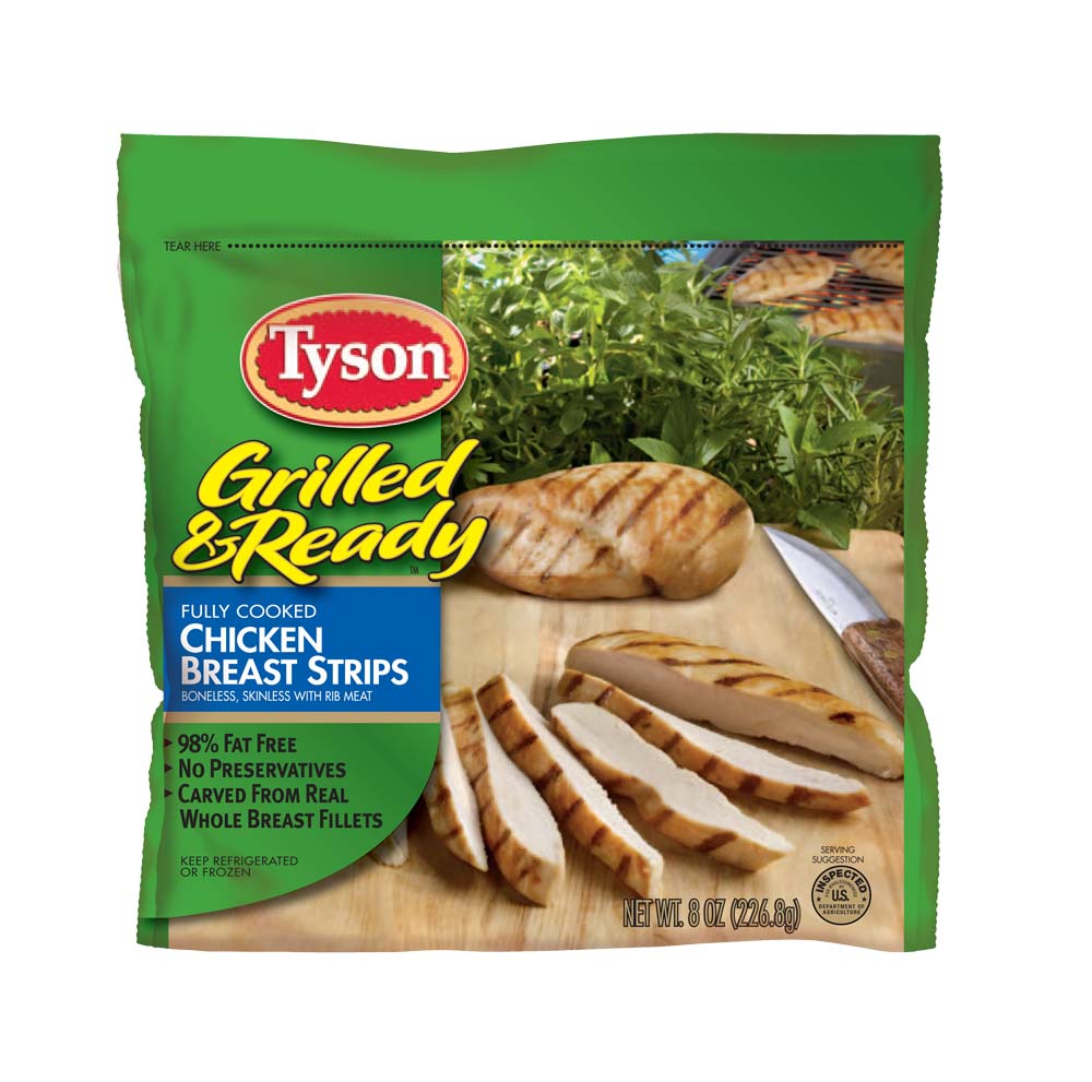 Tyson Grilled And Ready Chicken Breast Strips Review ...