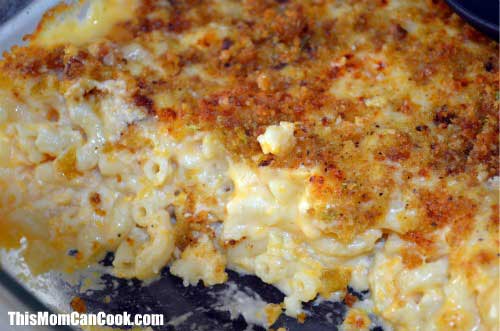 Homemade macaroni & cheese
