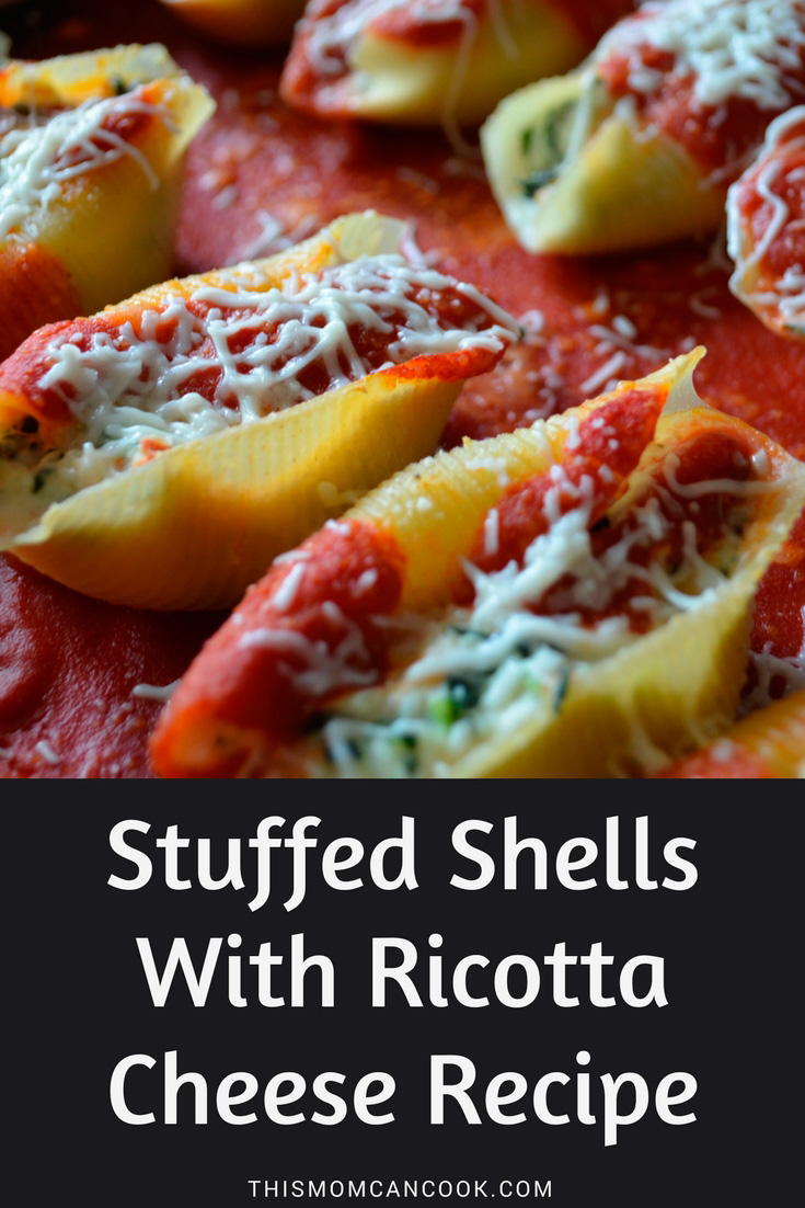 Stuffed Shells With Ricotta Cheese Recipe