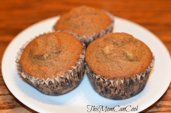 Whole Wheat Banana Nut Muffins Recipe