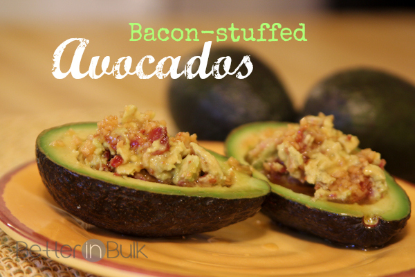 Bacon Stuffed Avocados