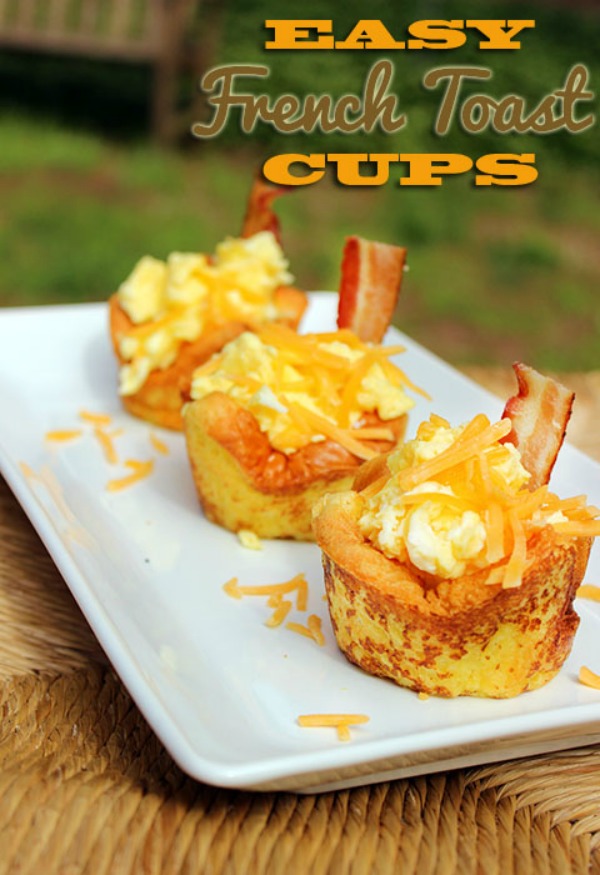 Easy French Toast Cups