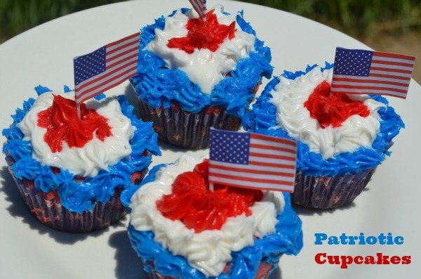 Patriotic cupcakes