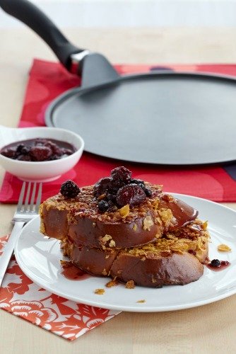 Corn Flakes Crusted French Toast