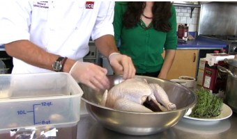 Brine a turkey