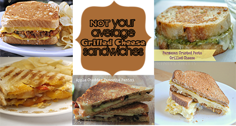 not your average grilled cheese sandwiches