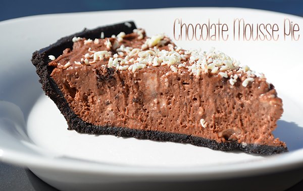 Chocolate Mousse Pie