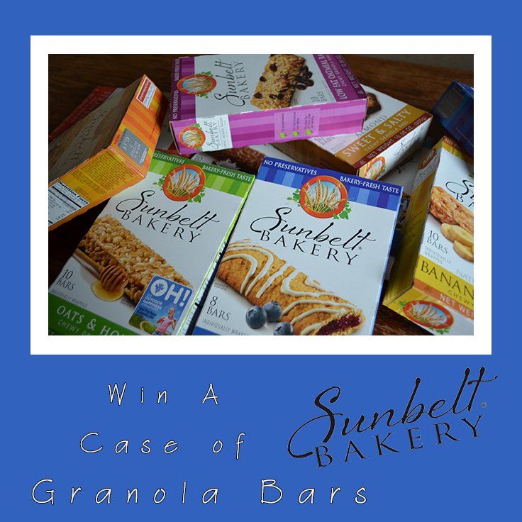Sunbelt Bakery Granola Bar Giveaway