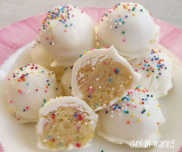 Cake Batter Truffles