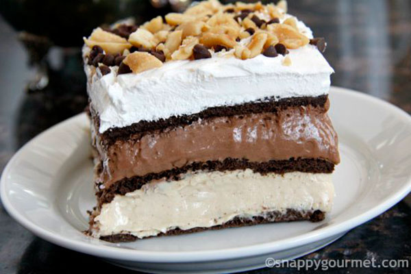 Peanut Butter Chocolate Lasagna