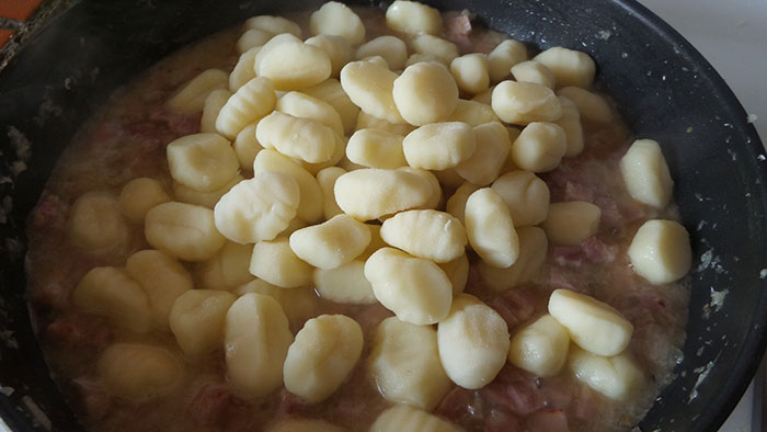 Gnocchi with potato