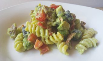 Avocado Bacon Pasta Salad