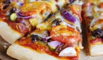 Bacon Cheeseburger Pizza Recipe