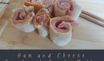 Ham and Cheese Sandwich Sushi Rolls