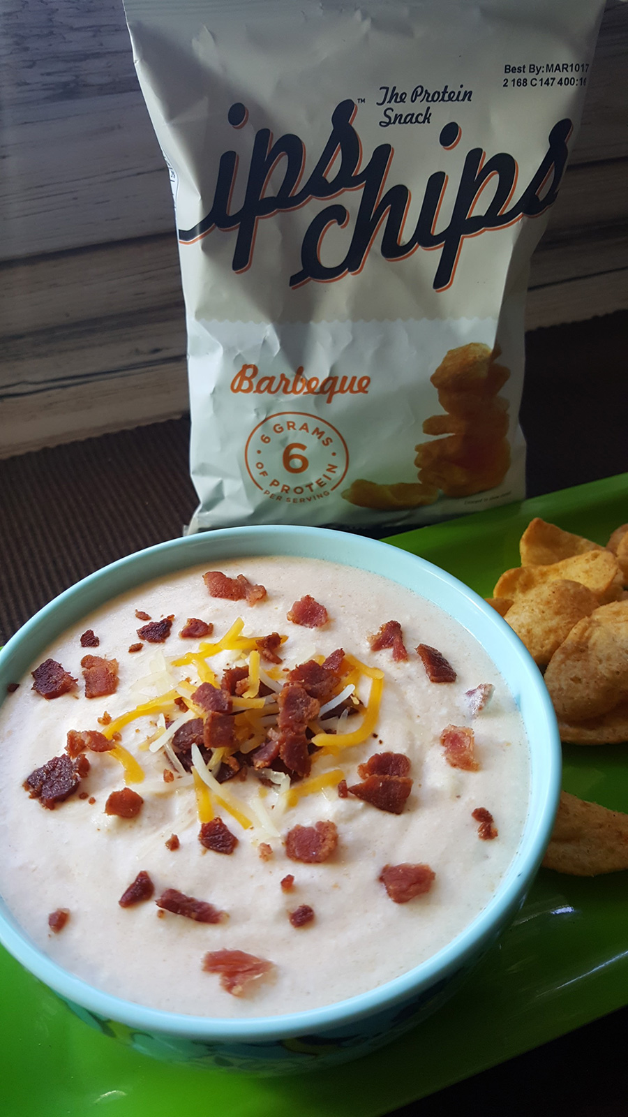 Creamy Bacon Cheese Dip With Ips Chips