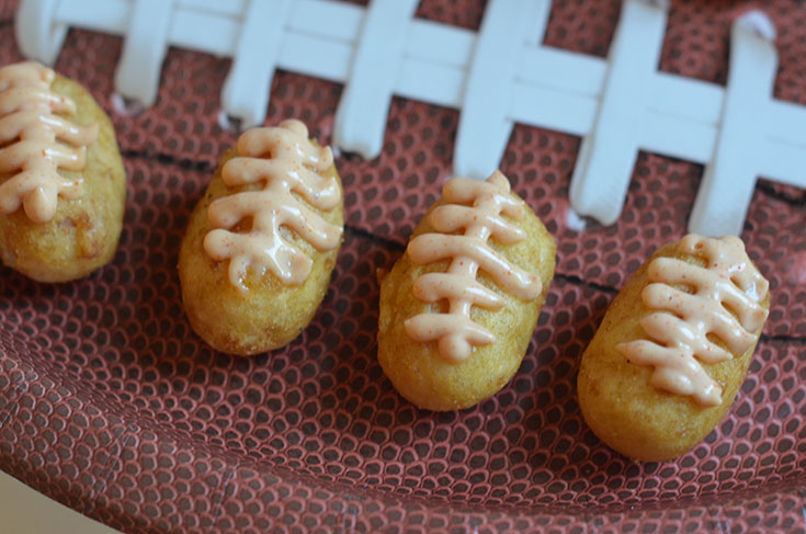 Game Day Mini Corn Dogs