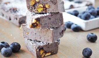 Blueberry Pistachio Coconut Fudge Recipe