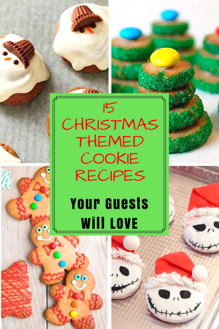 15 Christmas Themed Cookie Recipes Your Guests Will LOVE