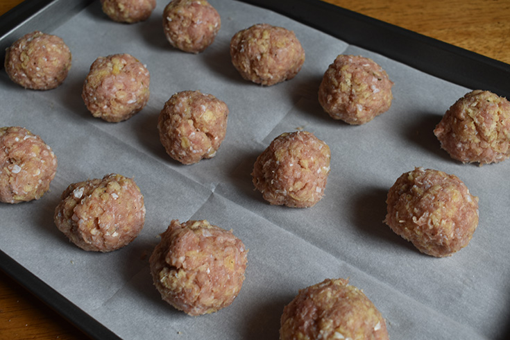 Fresh Ground Turkey Meatballs