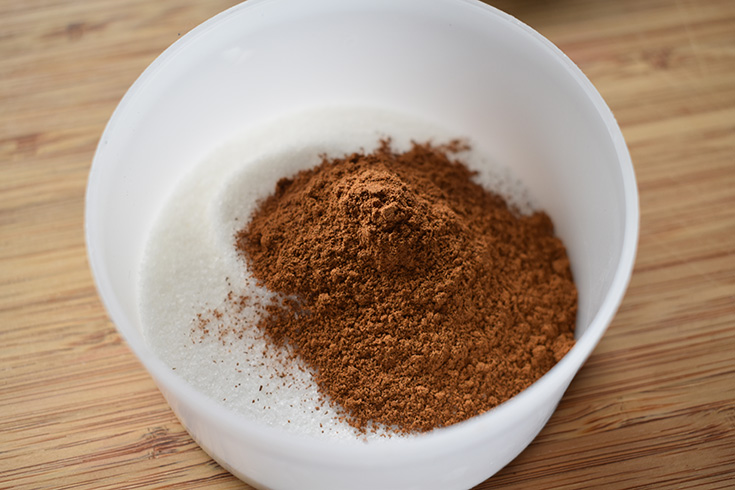 One teaspoon cinnamon