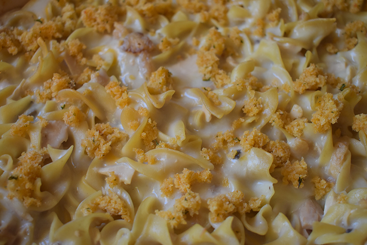 Tuna Noodle Casserole Without Peas Recipe
