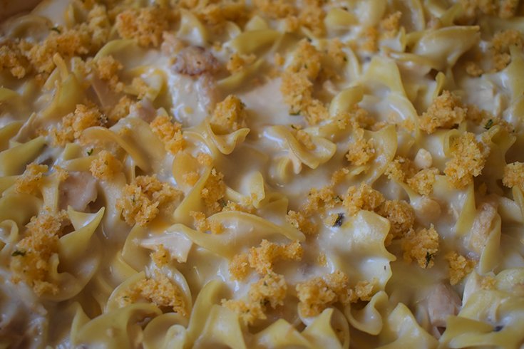 Tuna Noodle Casserole Without Peas Recipe