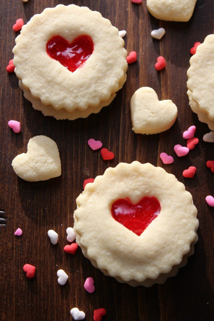 Red Heart Valentine's Day Cookies