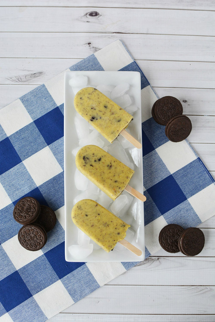 Easy OREO Pudding Pops