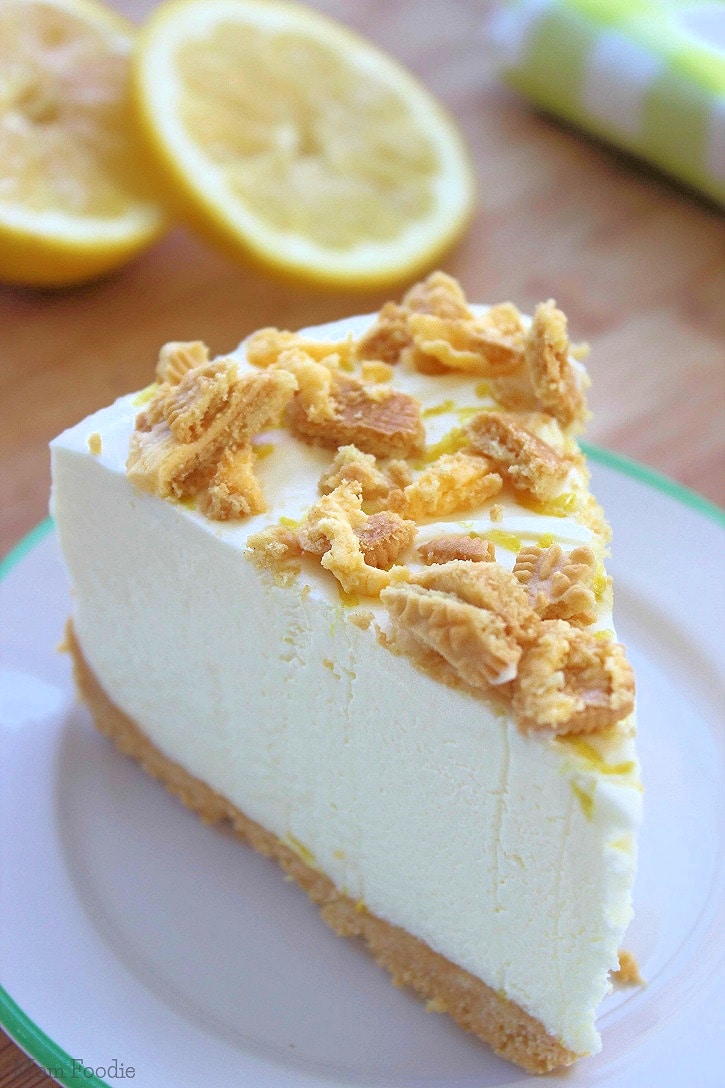 Easy Triple Lemon Oreo Cheesecake