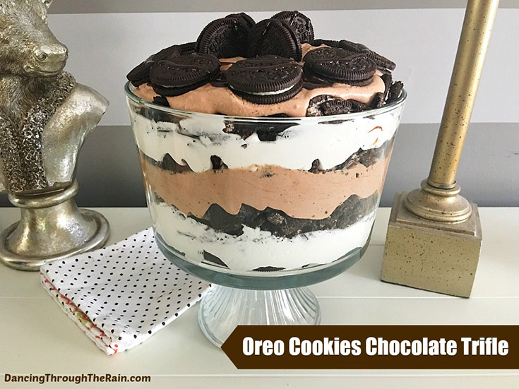 OREO Cookies Chocolate Trifle