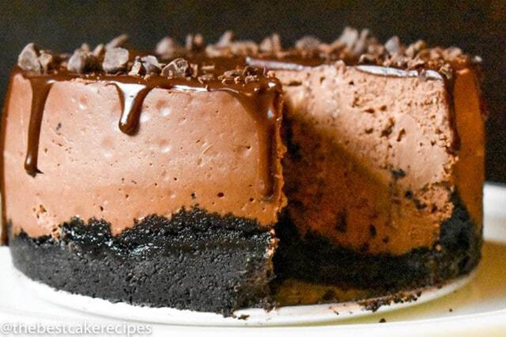 Instant Pot Chocolate Cheesecake with OREO Crust