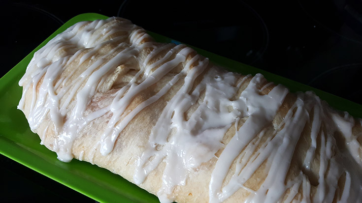 Braided Apple Strudel