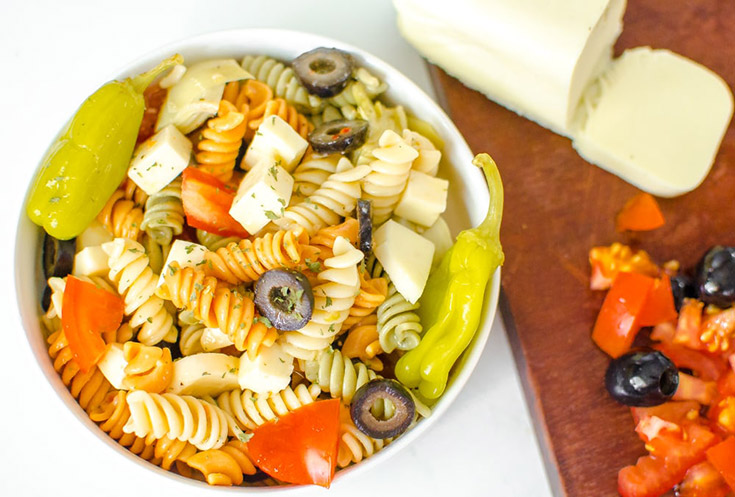 Easy Summer Italian Pasta Salad