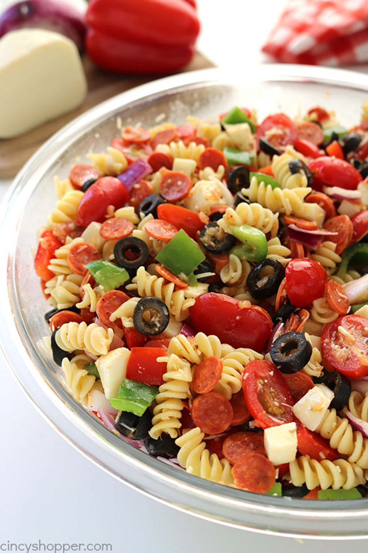 Pizza Pasta Salad Recipe