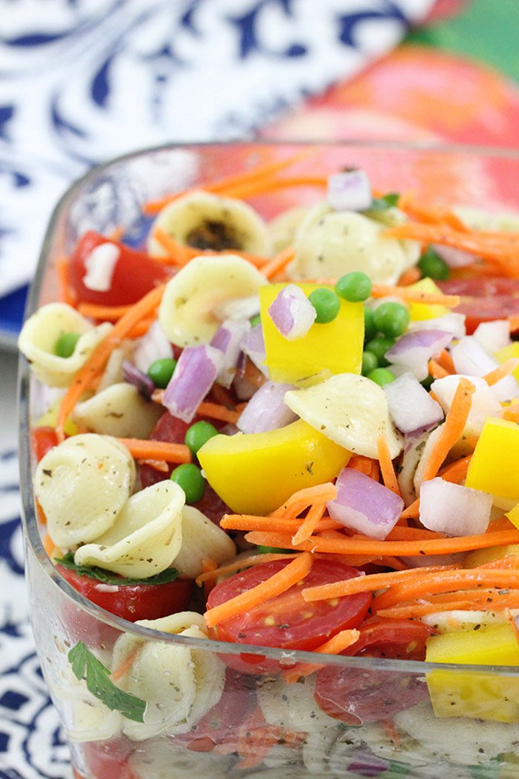 Rainbow Pasta Salad