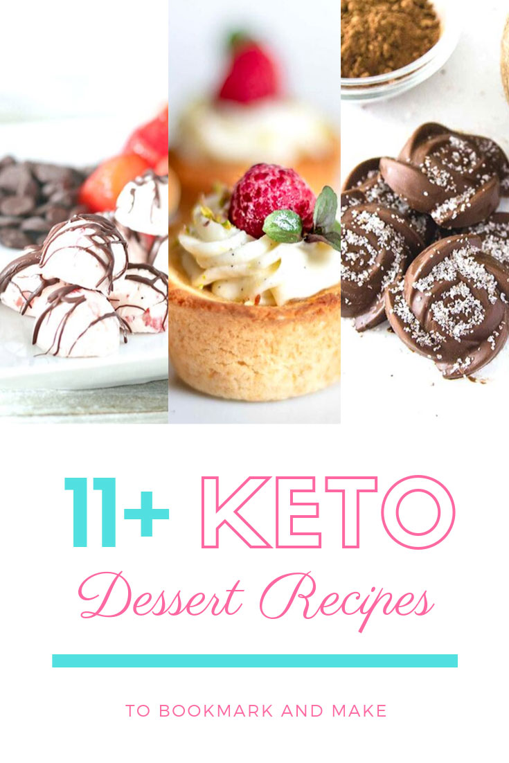 11+ Keto Dessert Recipes
